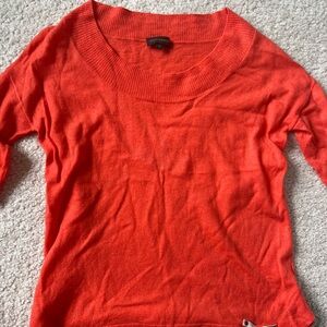 Adolfo Dominguez Vibrant Orange Sweater